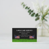 Carte De Visite Services de jardinier professionnel moderne pour l (Debout devant)