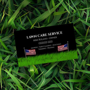 Carte De Visite Services de jardinier professionnel moderne pour l