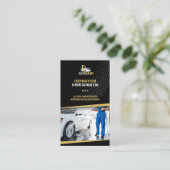 Carte De Visite Services de lavage à main | Lavage de voiture (Debout devant)