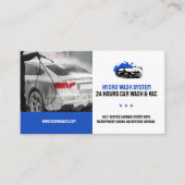 Carte De Visite Services de lavage à main | Lavage de voiture (Devant)