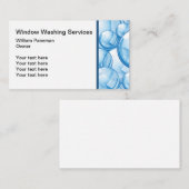 Carte De Visite Services de lavage de fenêtre (Devant / Derrière)