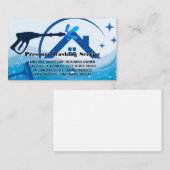 Carte De Visite Services de lavage de pression à domicile | Nettoy (Devant / Derrière)
