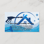Carte De Visite Services de lavage de pression à domicile | Nettoy (Devant)