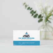 Carte De Visite Services de lavage de voiture | Professionnel (Debout devant)