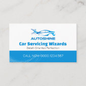 Carte De Visite Services de lavage de voiture | Professionnel (Devant)