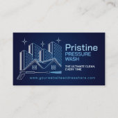 Carte De Visite Services de lavage sous pression (Devant)