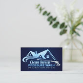 Carte De Visite Services de lavage sous pression (Debout devant)