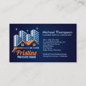 Carte De Visite Services de lavage sous pression (Devant)