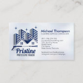 Carte De Visite Services de lavage sous pression (Devant)
