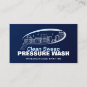 Carte De Visite Services de lavage sous pression (Devant)