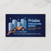 Carte De Visite Services de lavage sous pression (Devant)
