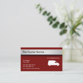 Carte De Visite Services de livraison de colis par messagerie (Debout devant)