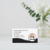Carte De Visite Services de livraison locale rapide (Debout devant)