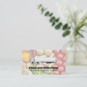 Carte De Visite Services de livraison | Semi-camion | Produire (Debout devant)