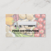 Carte De Visite Services de livraison | Semi-camion | Produire (Devant)