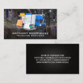 Carte De Visite Services de livraison | Transport logistique (Devant / Derrière)