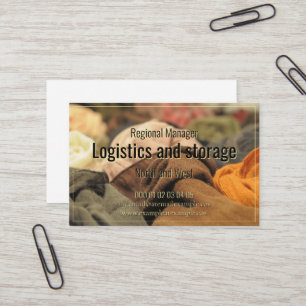 Carte De Visite Services de logistique et de stockage