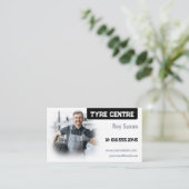 Carte De Visite Services de magasin de pneus | Pièces de voiture (Debout devant)