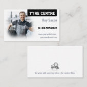 Carte De Visite Services de magasin de pneus | Pièces de voiture (Devant / Derrière)