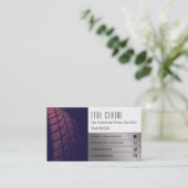 Carte De Visite Services de magasin de pneus | Pièces de voiture (Debout devant)