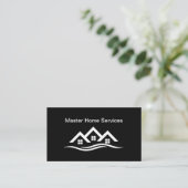 Carte De Visite Services de maison modernes (Debout devant)