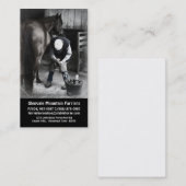 Carte De Visite Services de maréchal-ferrant de cheval - équilibre (Devant / Derrière)