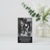 Carte De Visite Services de maréchal-ferrant de cheval - équilibre (Debout devant)