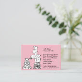 Carte De Visite Services de mariage (Debout devant)