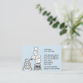 Carte De Visite Services de mariage (Debout devant)