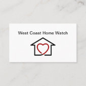 Carte De Visite Services de ménage et de conciergerie (Devant)