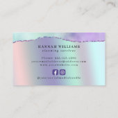 Carte De Visite Services de ménage et de nettoyage de maison Holog (Dos)