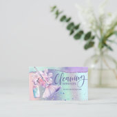 Carte De Visite Services de ménage et de nettoyage de maison Holog (Debout devant)