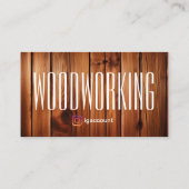 Carte De Visite Services de menuiserie de scierie (Dos)