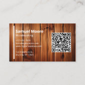 Carte De Visite Services de menuiserie de scierie (Devant)