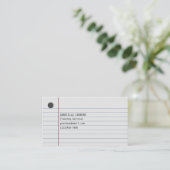 Carte De Visite Services de nettoyage (Debout devant)