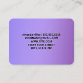 Carte De Visite Services de nettoyage ✨ (Dos)