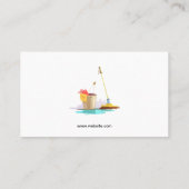 Carte De Visite Services de nettoyage | Balai et flic (Dos)