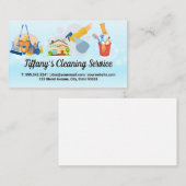Carte De Visite Services de nettoyage | Bulles (Devant / Derrière)
