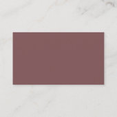 Carte De Visite Services de nettoyage classe Rose Gold Glitter (Dos)