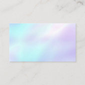 Carte De Visite Services de nettoyage classique Holographe Parties (Dos)