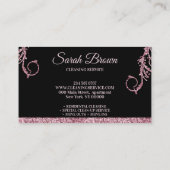 Carte De Visite Services de nettoyage Classy Maid (Dos)