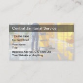 Carte De Visite Services de nettoyage de bureaux (Devant)