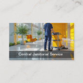 Carte De Visite Services de nettoyage de bureaux (Devant)