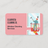 Carte De Visite Services de nettoyage de fenêtres (Devant)
