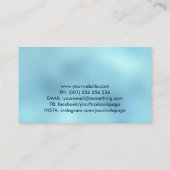 Carte De Visite Services de nettoyage de fenêtres cool (Dos)