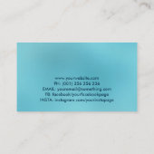 Carte De Visite Services de nettoyage de fenêtres cool (Dos)