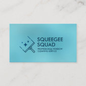 Carte De Visite Services de nettoyage de fenêtres cool (Devant)