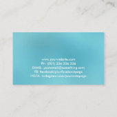 Carte De Visite Services de nettoyage de fenêtres cool (Dos)