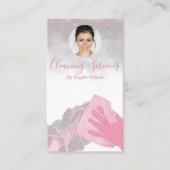 Carte De Visite Services de nettoyage de la maison Parties scintil (Devant)