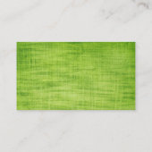 Carte De Visite Services De Nettoyage De Maison De Design Fleur Cu (Dos)